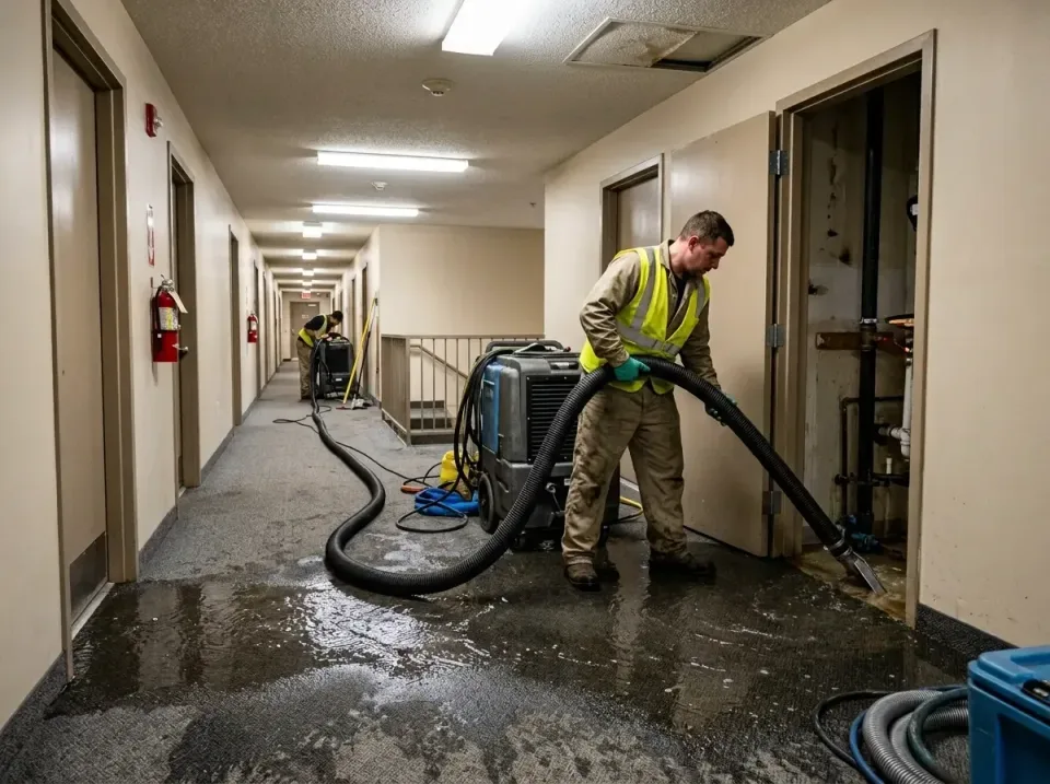 multi-unit-apartment-hallway-f-005 — frequently asked questions, Emergency Burst Pipe Water Extraction & Removal in Pensacol…